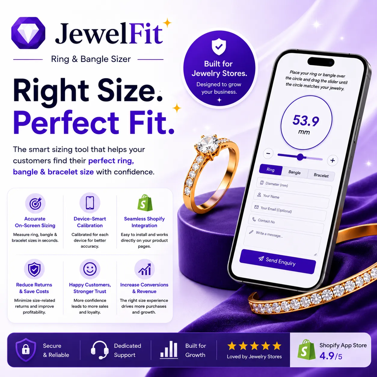JewelFit – Ring & Bangle Sizer