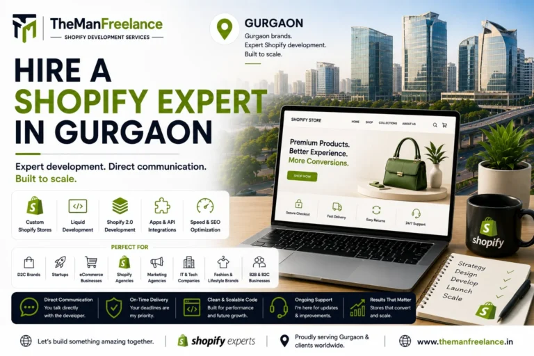 Senior Shopify Developer & eCommerce Specialist in Gurgaon
