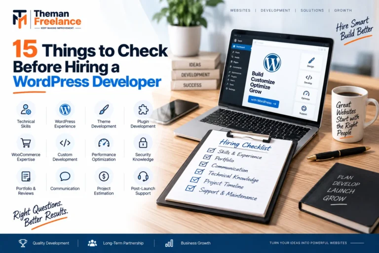 15 Things to Check Before Hiring a WordPress Developer