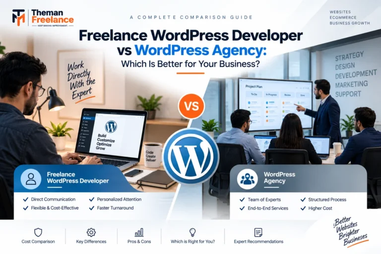 Freelance WordPress Developer vs WordPress Agency: Which Is Better for Your Business?