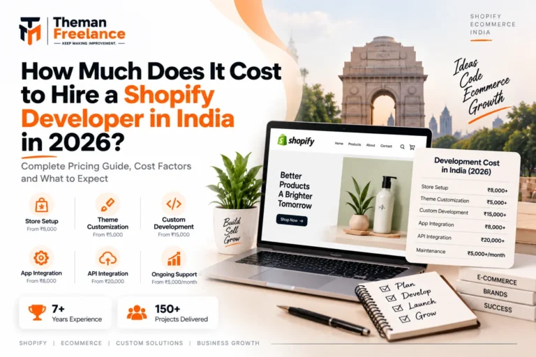 How Much Does It Cost to Hire a Shopify Developer in India in 2026?