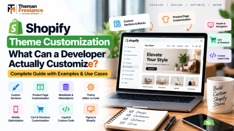 Shopify Theme Customization: What Can a Developer Actually Customize?