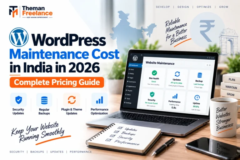 WordPress Maintenance Cost in India in 2026: Complete Pricing Guide