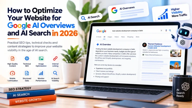 How to Optimize Your Website for Google AI Overviews and AI Search in 2026