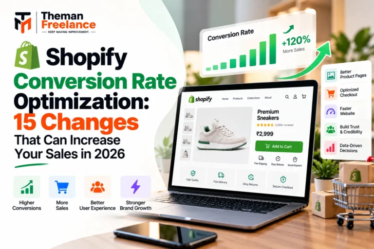 Shopify Conversion Rate Optimization: 15 Changes That Can Increase Your Sales in 2026