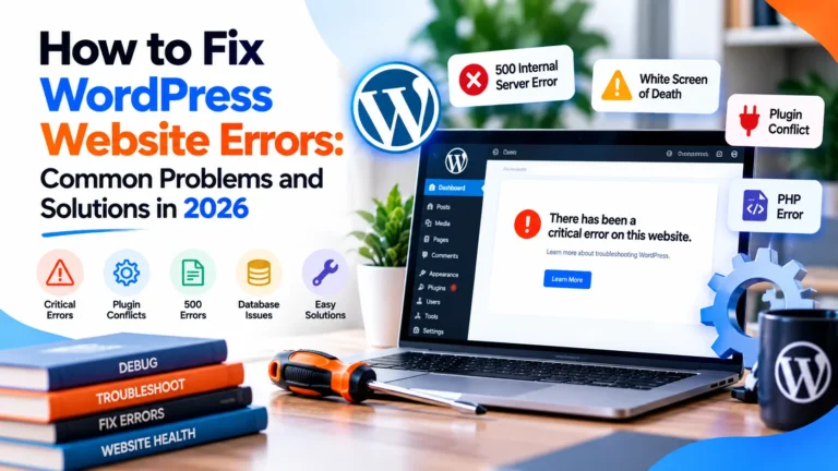 How to Fix WordPress Website Errors: Common Problems and Solutions in 2026