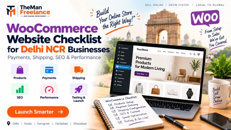 WooCommerce Website Checklist for Delhi NCR Businesses: Payments, Shipping, SEO & Performance